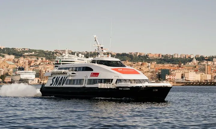Ferry Journey between Naples and Procida