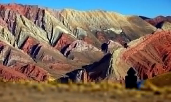 Hornocal, 14 colors mountain, trough Humahuaca´s gorge