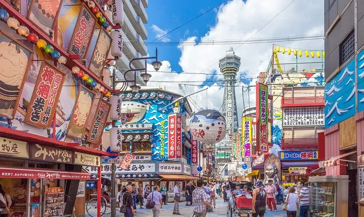 Osaka 8 hr Tour with Licensed Guide and Vehicle from Kobe