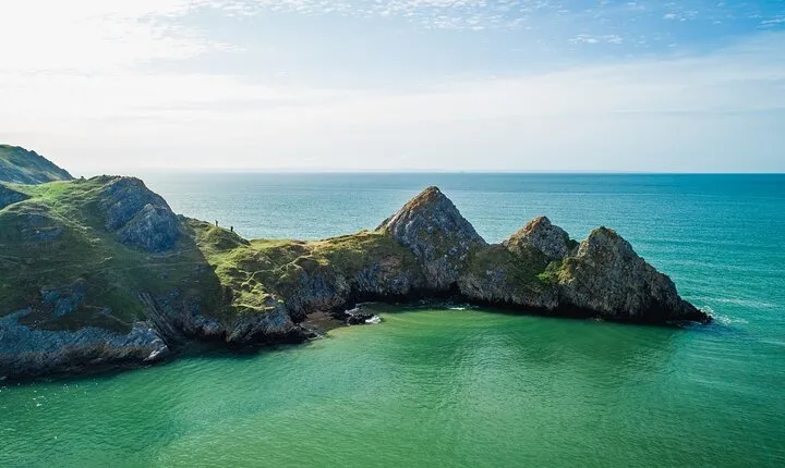 From Cardiff: The Gower - Mumbles, Three Cliffs And Worms Head