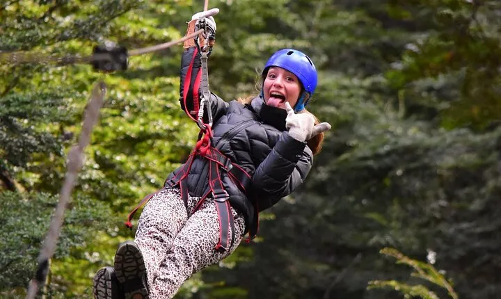 Cerro Lopez Zipline Adventure from Bariloche