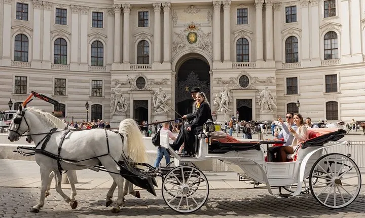 Vienna Horse-Drawn Carriage Ride with Sparkling Wine and Food