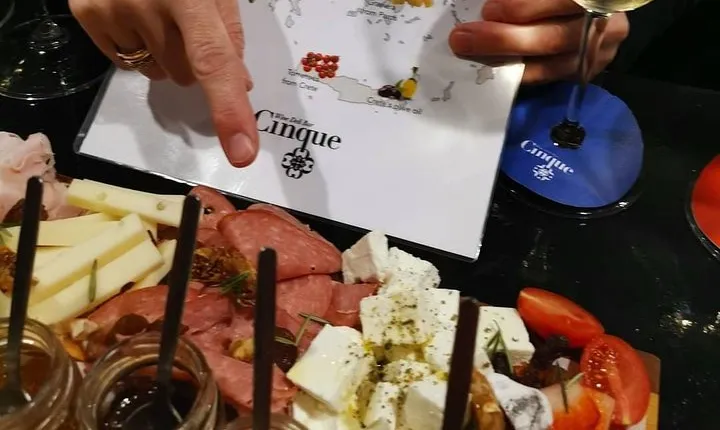 Greek food and wine tasting