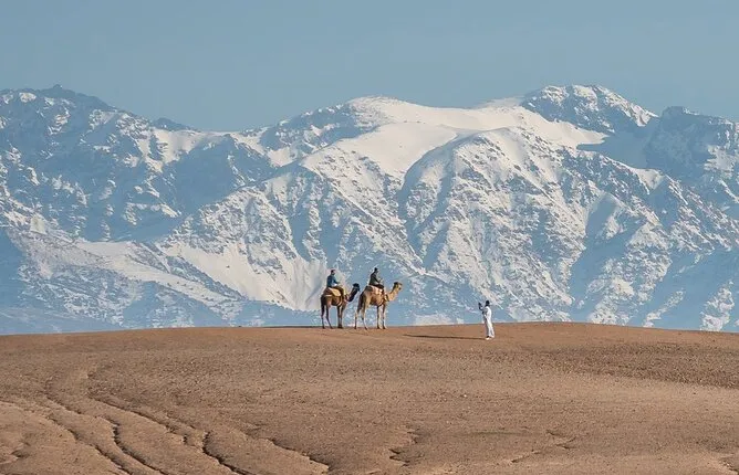 Desert Agafay & Ourika valley Atlas Mountains Full Day Trip