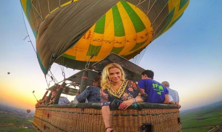 Hot air Balloon Ride in the city of Luxor includes transportation