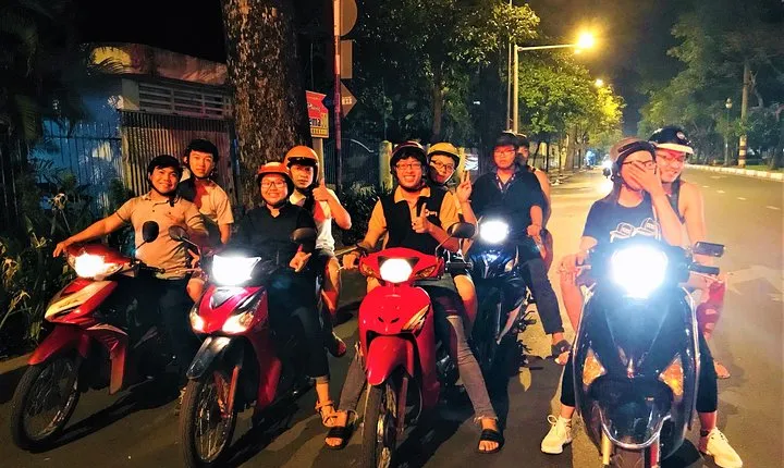 Midnight City Sightseeing Experience On Motorbike in HCMC
