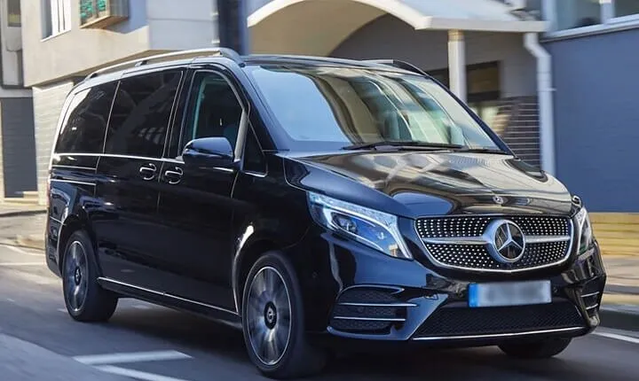 Luxury Van Departure Transfer from Athens to Athens Rafina Port