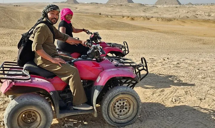 Quad Bike ATV and Nile Dinner Cruise Belly dancer show