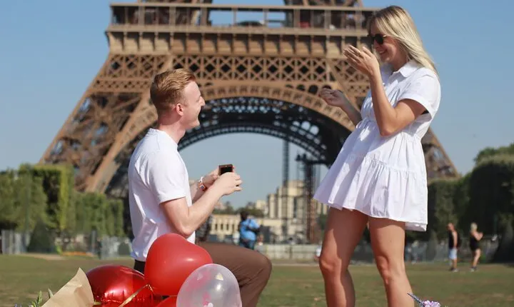 Paris Photo Shoot Session – Eiffel Tower Photographer