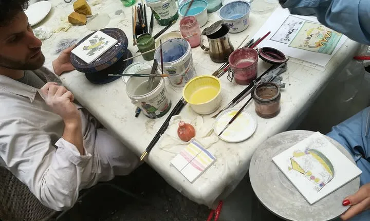 Private Ceramic Workshop in Vietri Sul Mare