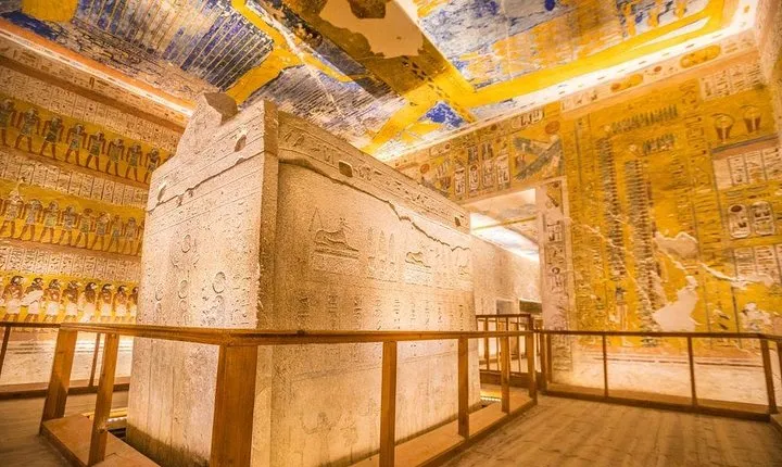 Luxor west bank tour at Kings Valley, Memnon, & Hatshepsut temple