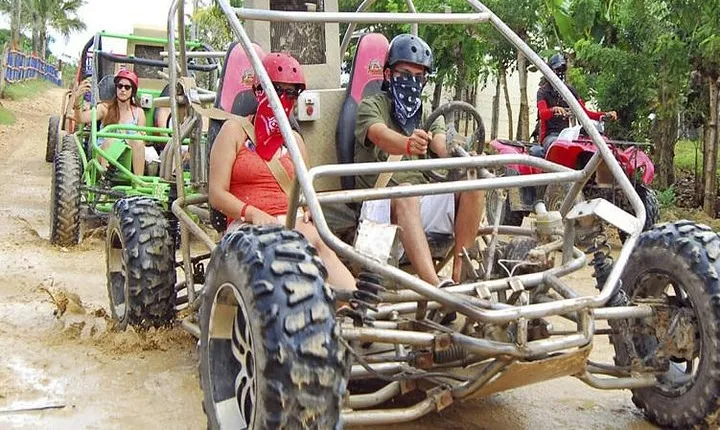 Punta Cana Buggy + Cave Dip, Beach Swim + Party Boat & Snorkel