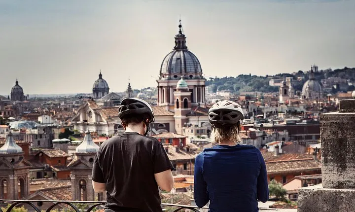 Rome in a Day Cannondale E-Bike Tour with Typical Italian Lunch