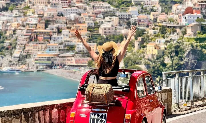 Private Photo Tour on the Amalfi Coast with Fiat 500
