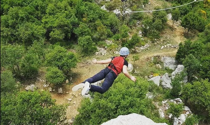 Thrill Day From Beirut: Zipline, Flying Bike, Skywalk & More!