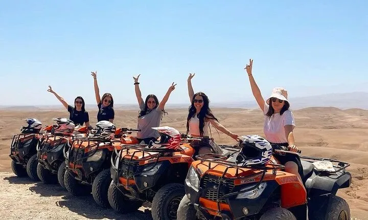 Desert Quad Biking and Lunch Experience in Agafay Desert