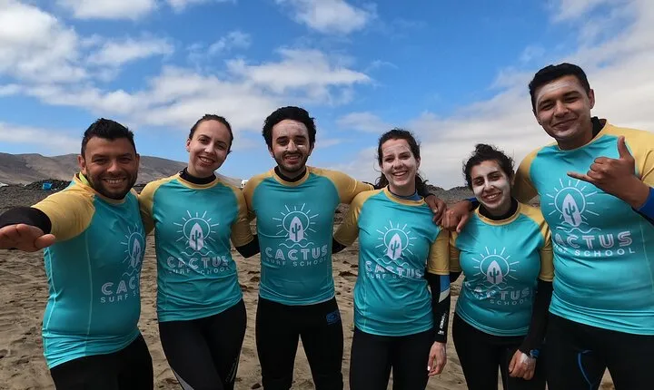 Group and private surf classes with a Certified Instructor in Lanzarote