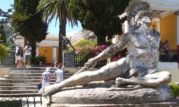 Achilleion Palace and Corfu Town