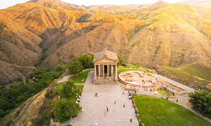 From Yerevan: Pagan temple Garni, Unesco Heritage Geghard