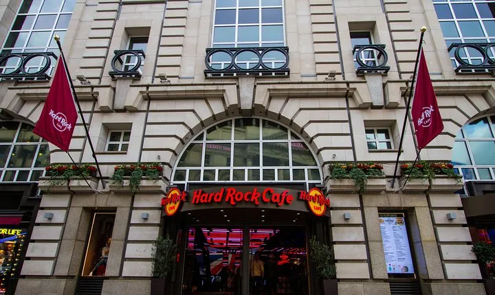 Hard Rock Cafe Piccadilly Circus with Set Menu for Lunch or Dinner