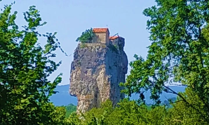 Tour to Katskhi Pillar&Chiatura from Tbilisi (Mghvimevi,Cableway, Ubisa,Tsitska)