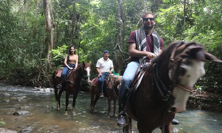 Horseback Riding in the jungle near Panama City