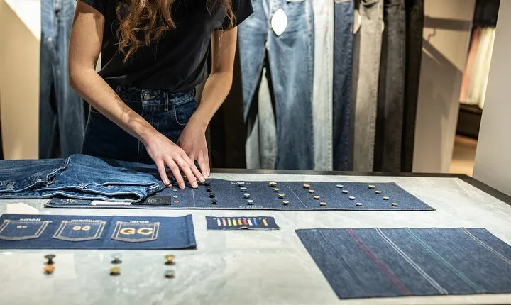 Private Tailor-Made Sustainable Jeans Experience in Milan