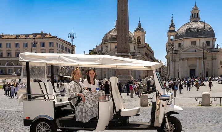 Rome:Tuk-Tuk Private Tour of the City Center