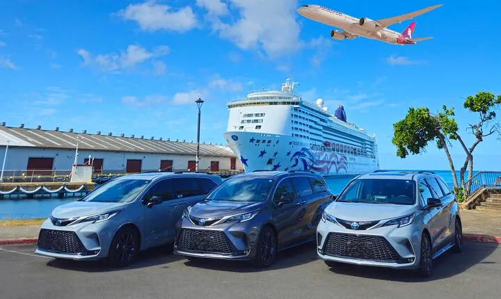 Honolulu Airport, Cruise Port and Waikiki hotels Private Transfer