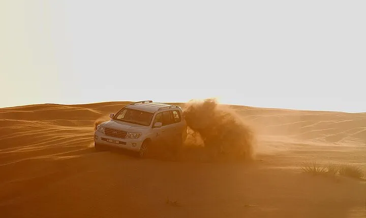 Doha Sunrise Desert Safari Tour| Dune Bashing| Inland Sea visit| Camel Riding