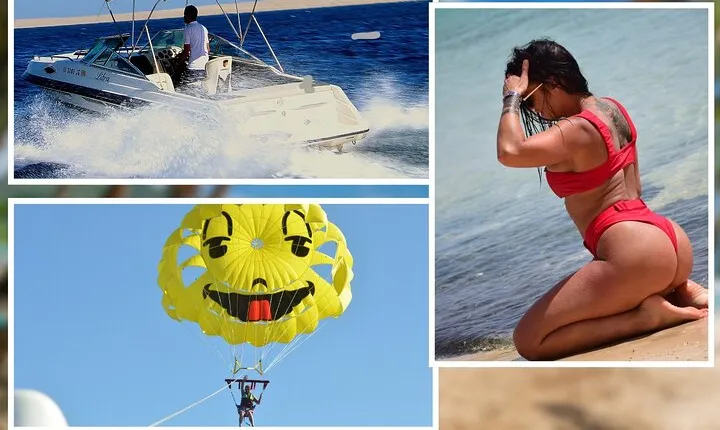 Orange Island by Private Speed Boat & Parasailing Trip - Hurghada