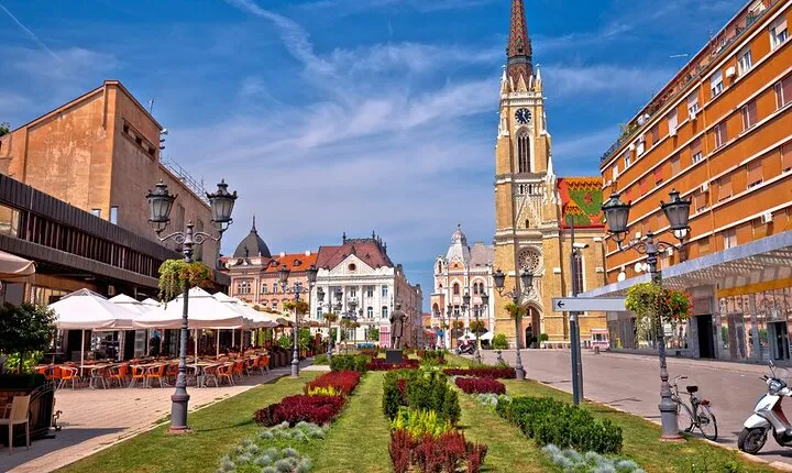 Northern Serbia: Sremski Karlovci & Novi Sad with Wine Tasting in a cellar