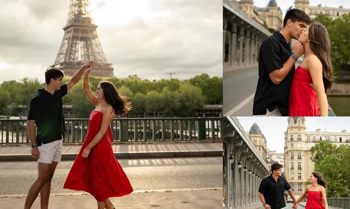 Photoshoot in Paris - Eiffel Tower