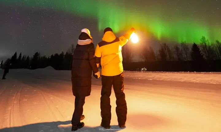 From Rovaniemi: Aurora Borealis Hunting with Photos & Videos