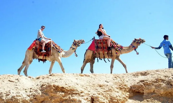 Hurghada Desert Tour With Camel Ride and Bedouin Guide
