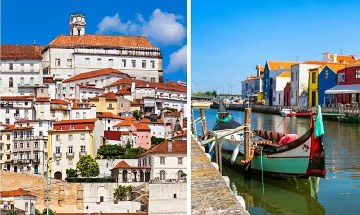 AVEIRO & COINBRA: Private Tour from Porto
