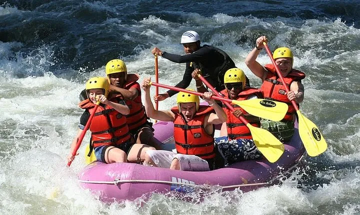 White water rafting at Kithulgala