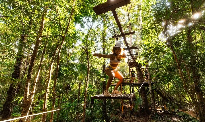 ATV, Zipline and Cenote at Extreme Adventuring with Tulum Pickup