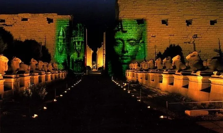 Luxor Sound and Light Show at Karnak Temple