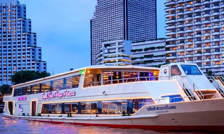 Luxury Dinner by Chaophraya Princess River Cruise with Pickup (SHA Plus)