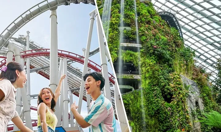 Combo Tickets for Universal Studios and Gardens by the Bay