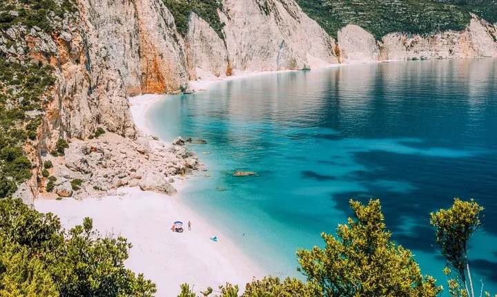 Caves, Iconic Myrtos and Fteri Beach 
