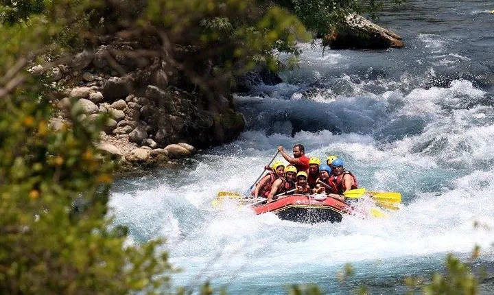 Whitewater Rafting Tour at Koprulu Canyon with Lunch & Transfer