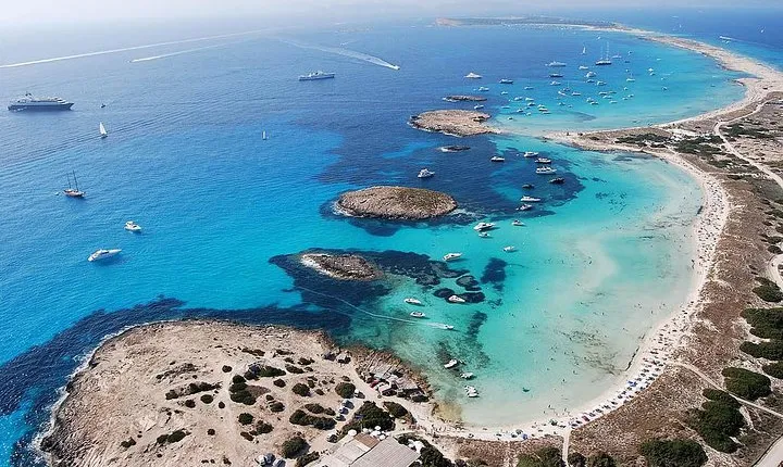 Formentera Day Trip from Ibiza on Private Luxury Catamaran
