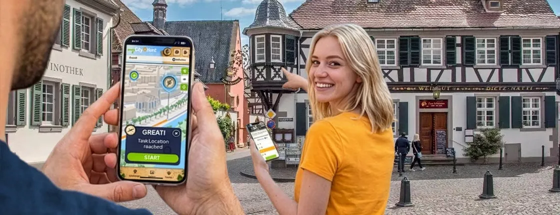 Self-guided digital scavenger hunt in Deidesheim