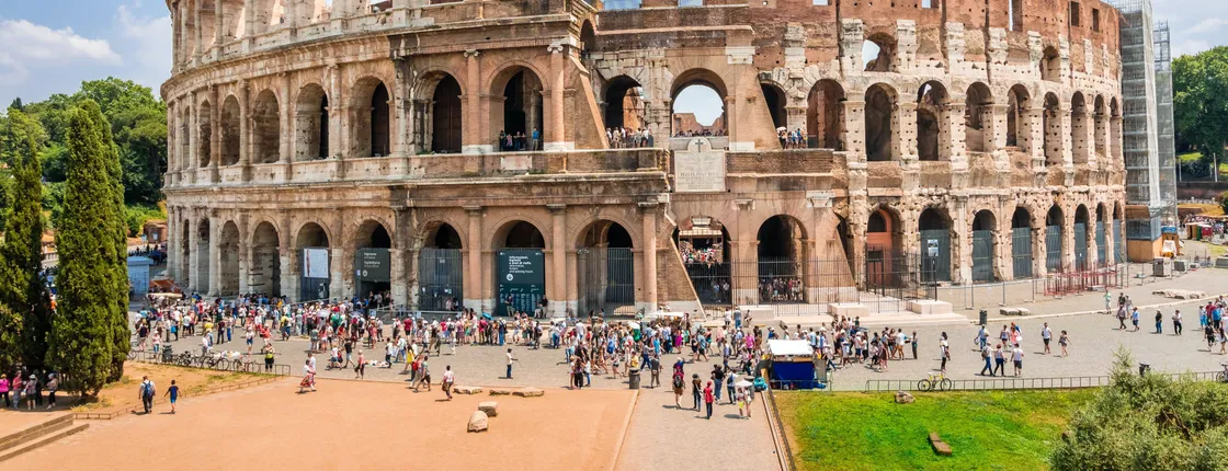 Colosseum, Roman Forum and Palatine Hill Experience with City Walking Tour