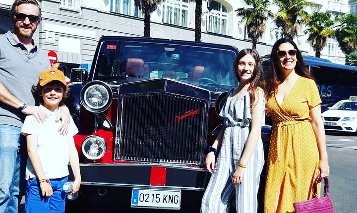 Historic and Modern Madrid by Classic Car Private Tour