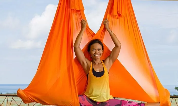 Aerial Yoga Class in Kata, Phuket