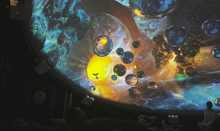 Cosmic Sound Bath Under 360° Projection Dome