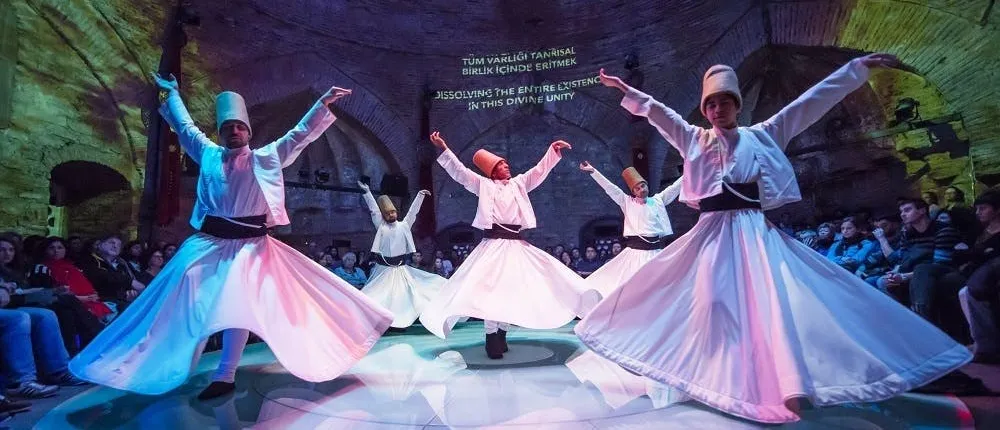 Whirling Dervishes live show and exhibition